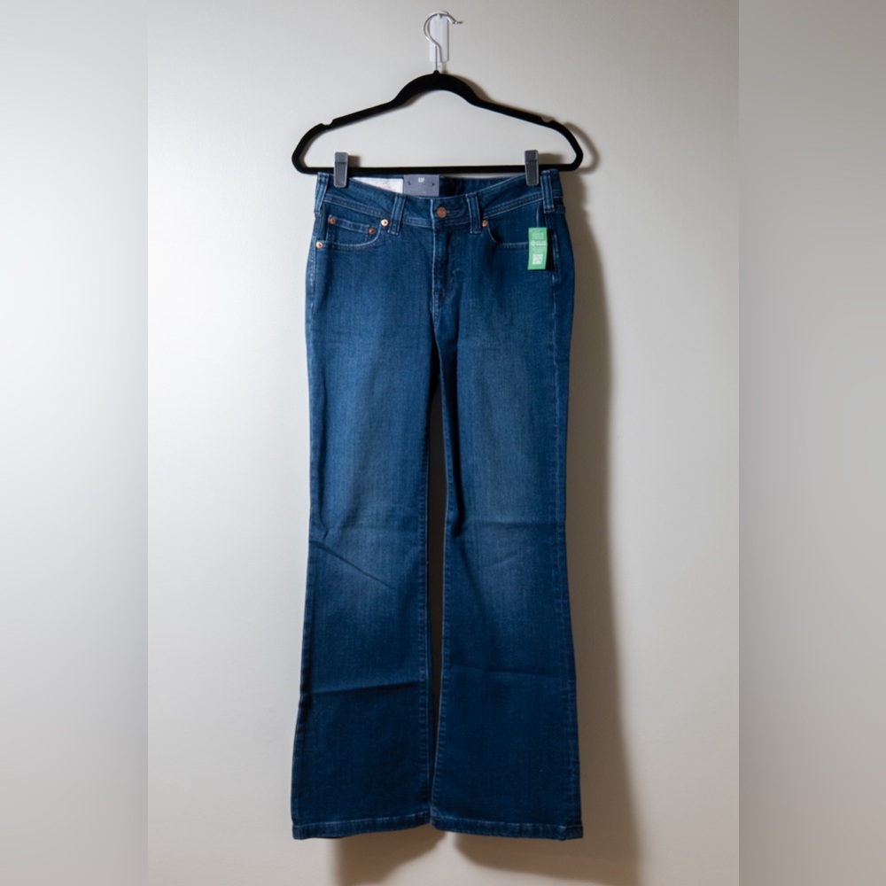 GAP 70s Flare Low Rise Dark Blue Women's Jeans